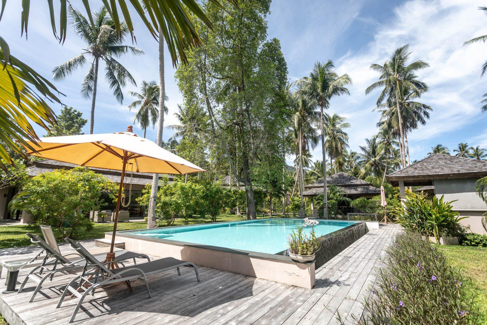 CocoCool Villas for rent in Koh Phangan with swimmingpool. Perfect for hollidays and private events.