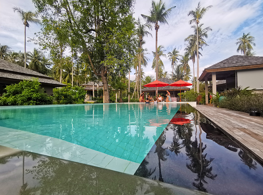 CocoCool Villas for rent in Koh Phangan with swimmingpool. Perfect for hollidays and private events.